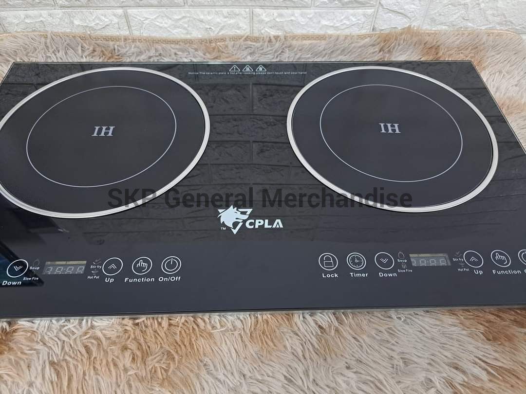 Two Burner Induction Cooker (Category: Cookers) located in Quezon City. Submitted by shiepatz23 (Listing ID 1232140356, Image 1). Description: Double Induction Cooker Limited Time Offer and or Stocks 68 X 38 CM in Diameter 4399.99 Only.