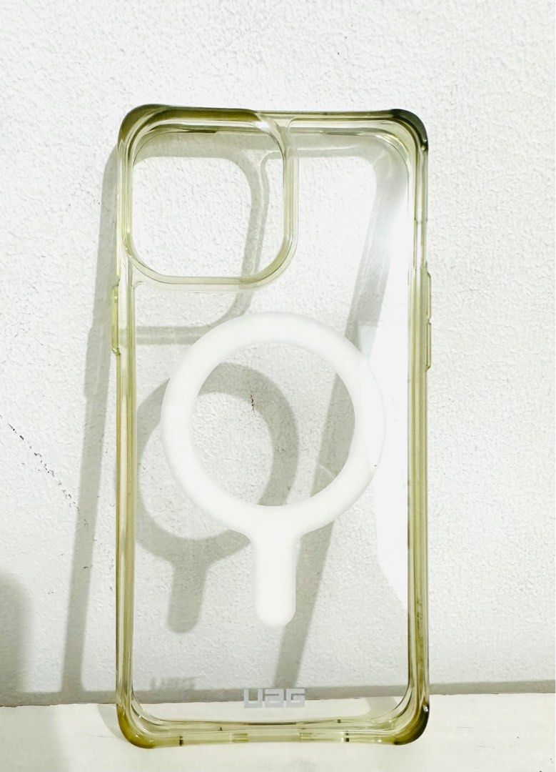 UAG Plyo series iphone 13 pro max (Category: Cases & Sleeves) located in Manila. Submitted by chelley1234 (Listing ID 1231976614, Image 3). Description: Iphone 13 pro max Deciding between protection or looks is a thing of the past. Our translucent Plyo Series combines advanced military tested drop protection with a minimalist aesthetic creating beautiful everyday armor and security for your phone. Complete with a built-in magnet for fast MagSafe 
