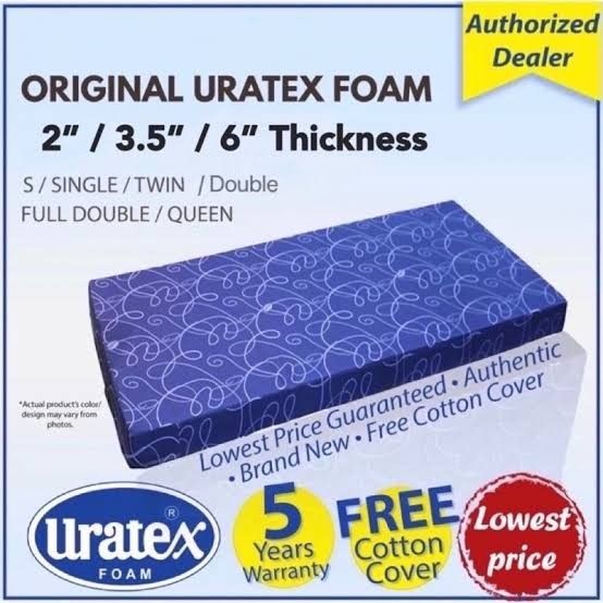 Uratex Foam 5 inches thick 5 months old Furniture Home Living