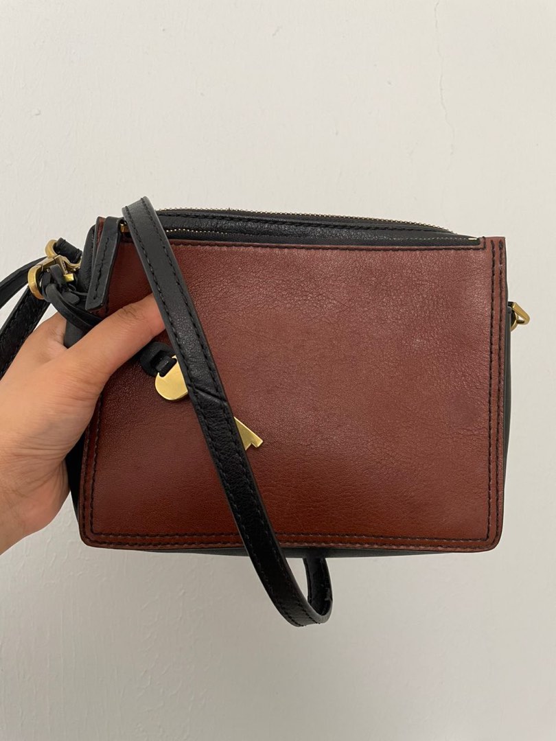 USED Fossil Campbell Crossbody Women s Fashion Bags Wallets