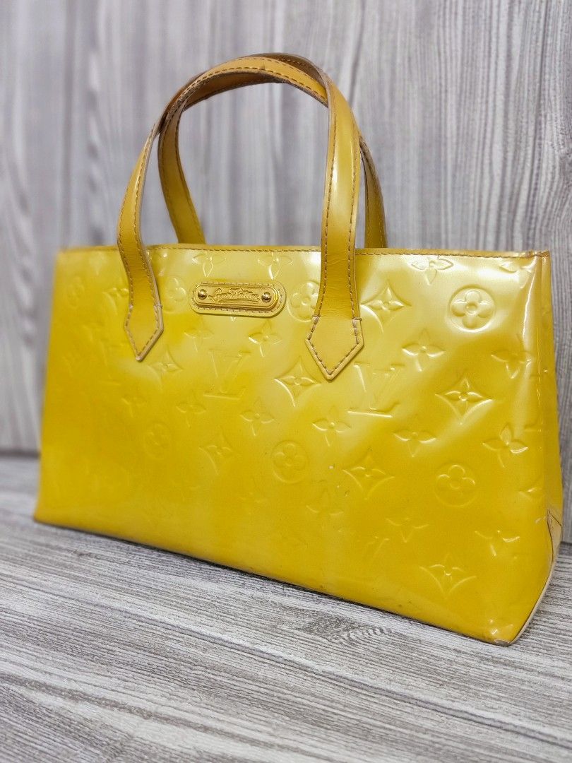 Louis Vuitton Tote East West Catalina Monogram Vernis Beige in Patent  Leather with Gold-tone - US