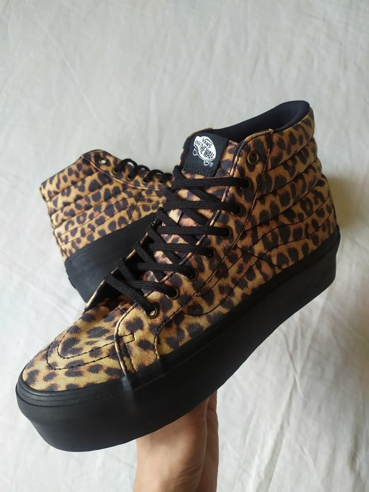 Platform leopard vans shop