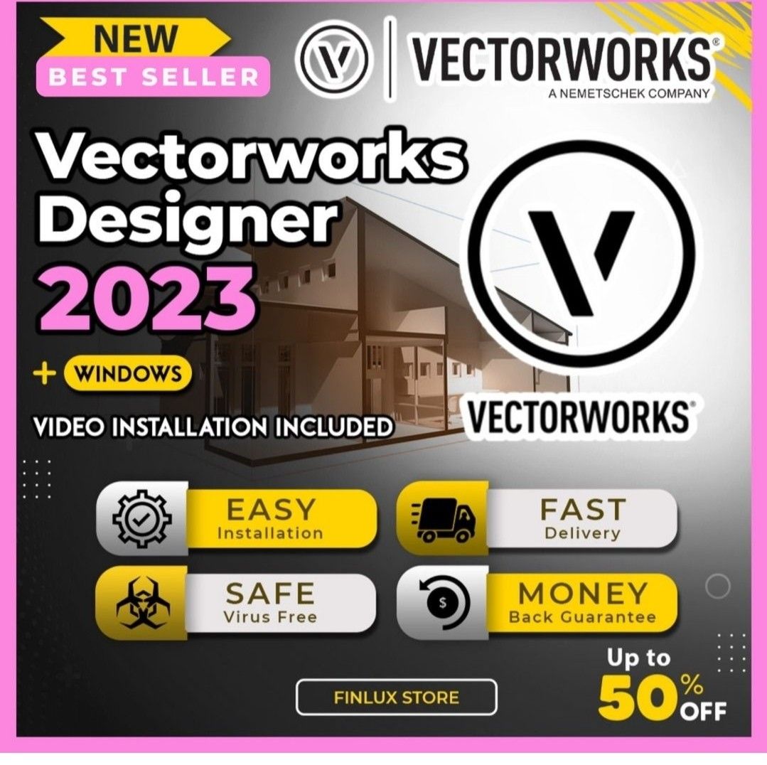 Vectorworks Designer 2023 Latest Lifetime For Windows (64Bit