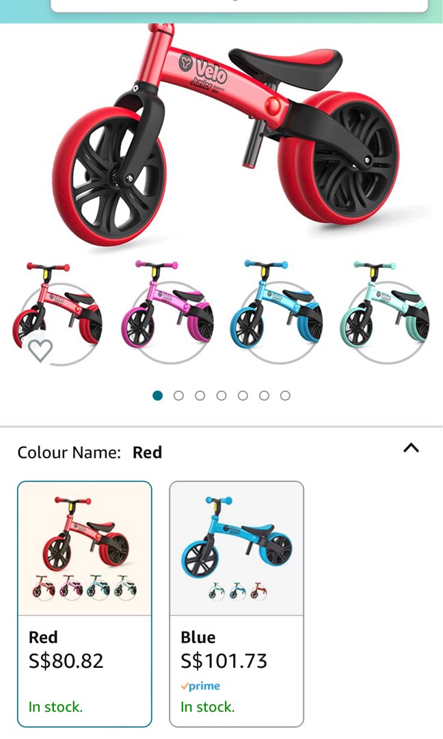 Velo Balance Bike perfect for toddlers!, Sports Equipment, Bicycles