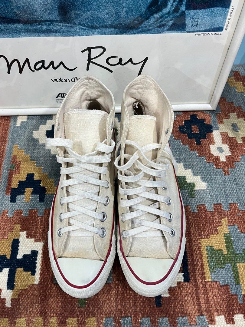 Vintage 1980 s Converse USA Chuck Taylor Shoes Men s Fashion