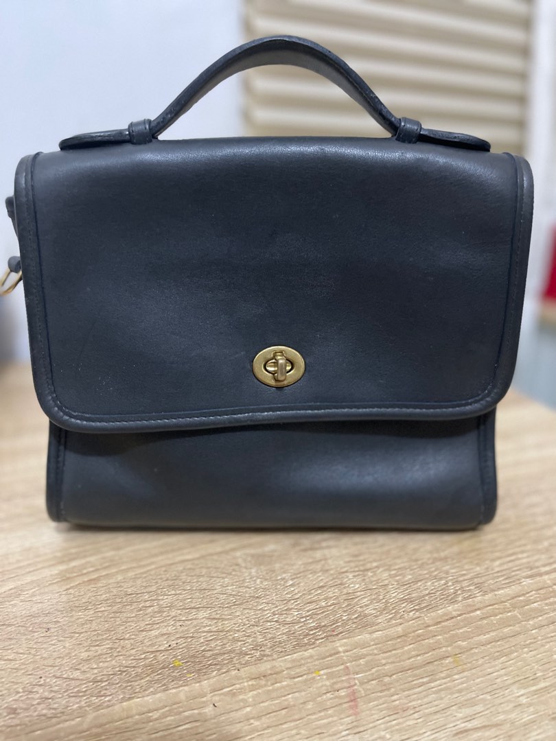 Vintage Coach Court Bag on Carousell
