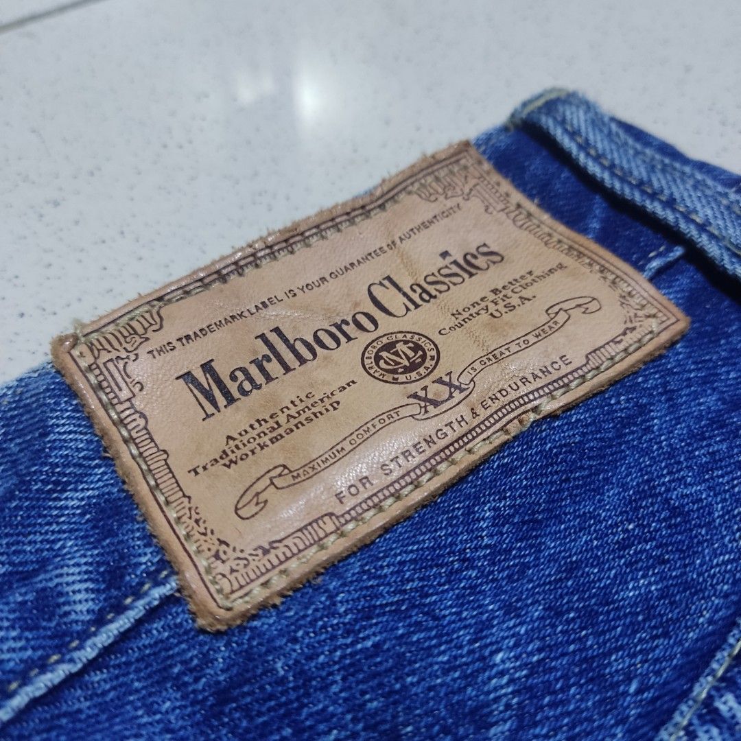 Jeans Marlboro Classics 'Legendary' - Taille 48 (EUR 56) - Couleur Marron - Occasion Très Bon état
