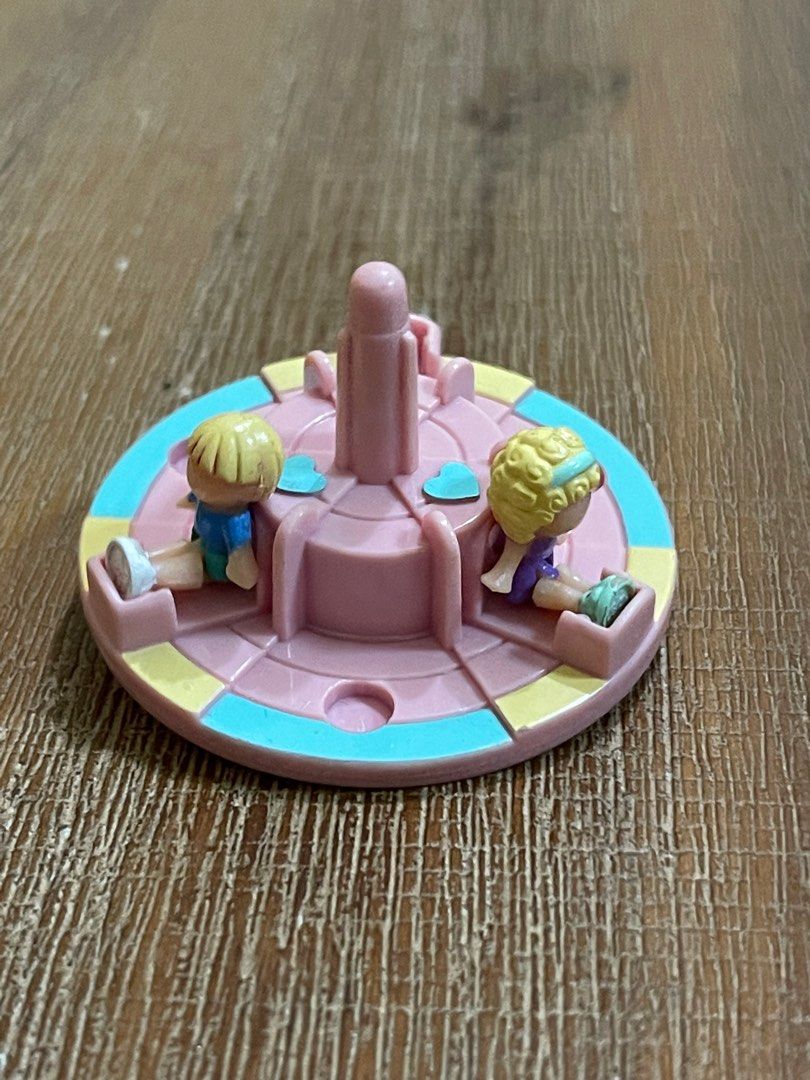 Vintage Polly Pocket 1993 Merry-go-round pals, Hobbies Toys
