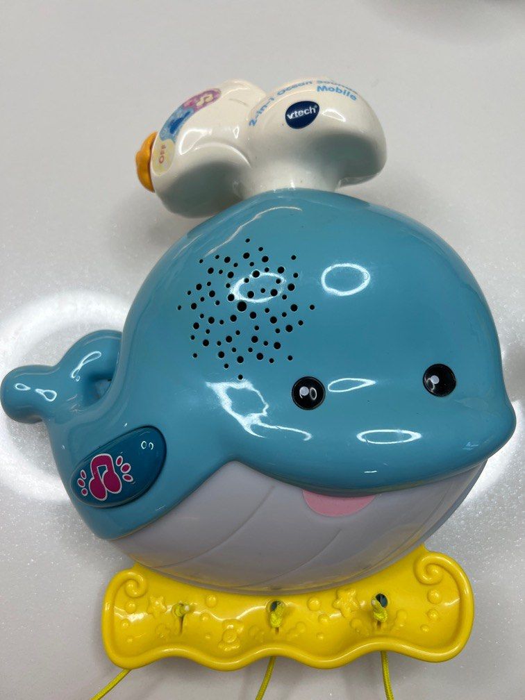 Vtech 2 in 1 Ocean Sounds Mobile + Fisher Price Lullaby Seahorse