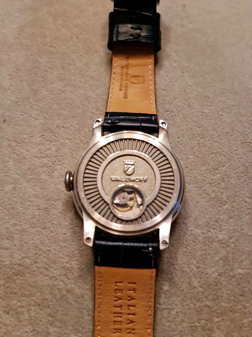 Waldhoff Olympus Royal Blue Moonphase., Men's Fashion, Watches