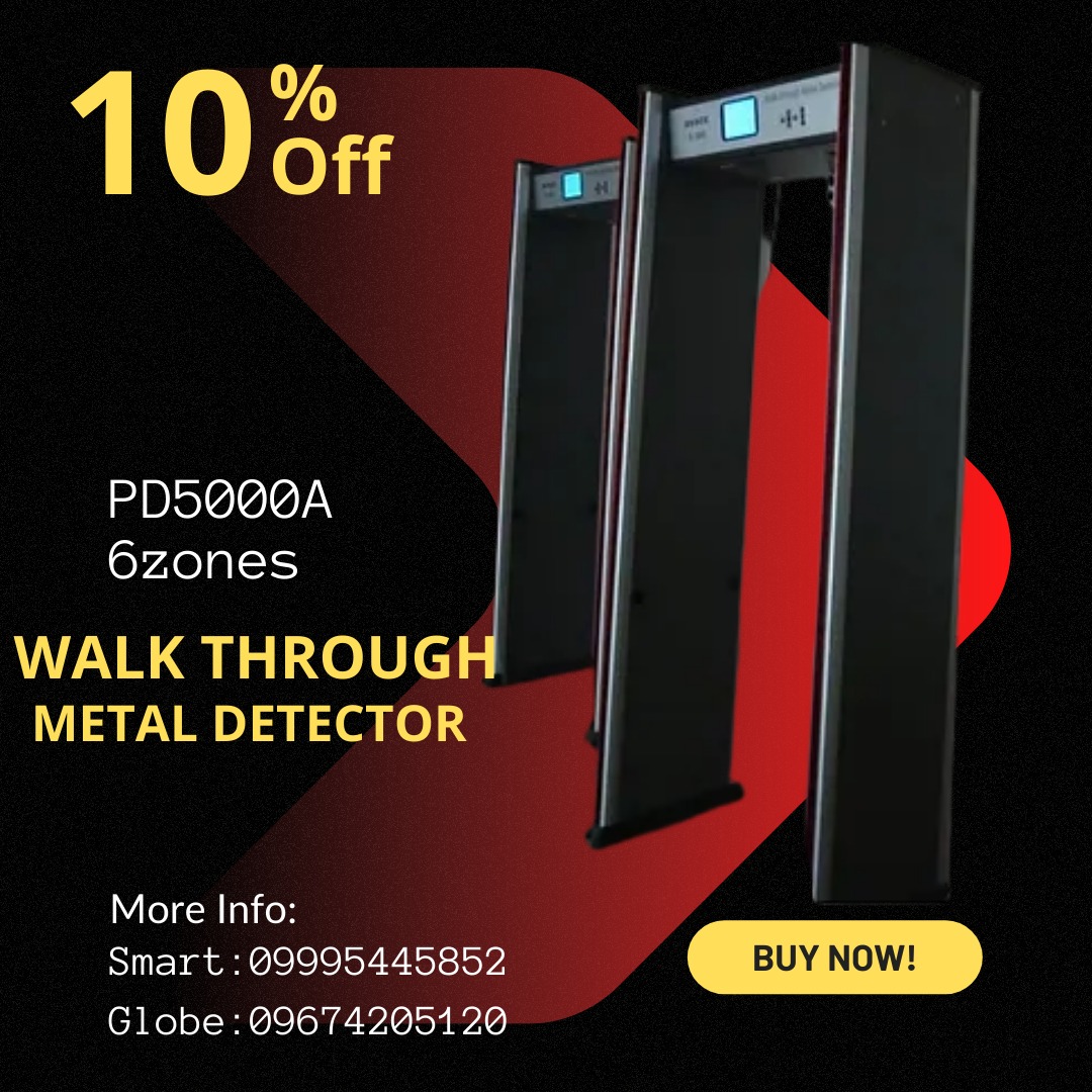 WALK THROUGH METAL DETECTOR (PD5000A 6zones), Furniture & Home Living ...
