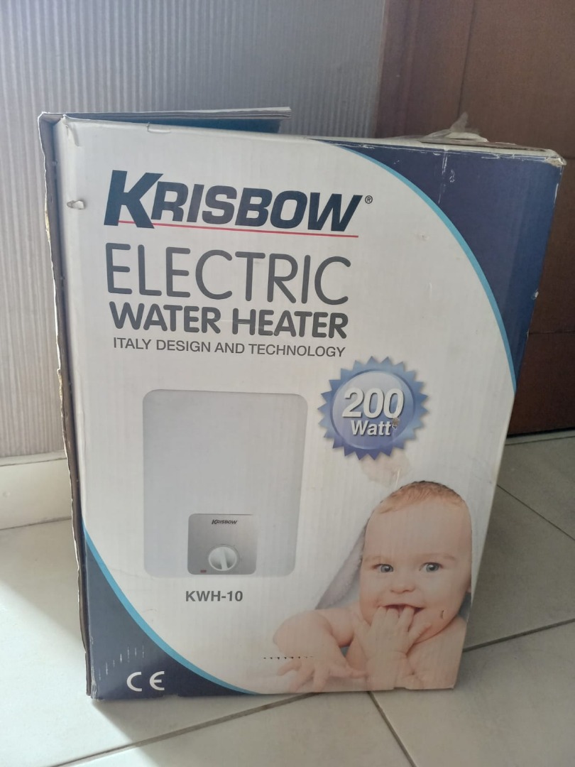 Water Heater Krisbow Low Watt Murah..! on Carousell