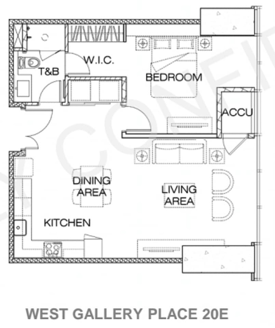 West Gallery Place brand new 1 bedroom BGC, Taguig City on Carousell