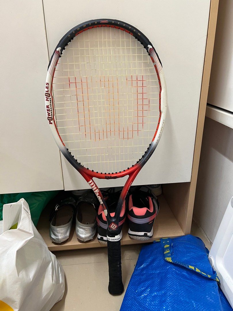 Wilson tennis racket, Sports Equipment, Sports & Games, Racket & Ball