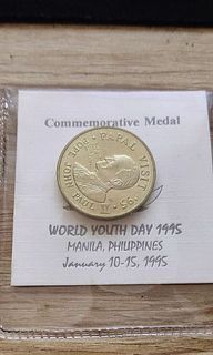 1995 World Youth Day Pope Coin
