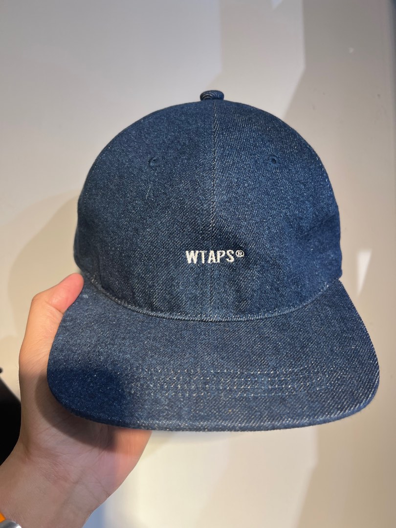 Wtaps denim T-6H 01 cap, 男裝, 手錶及配件, 棒球帽、帽- Carousell