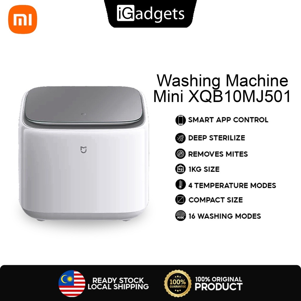 Xiaomi Mijia Washing Machine Mini Washing Programs Smart App Control