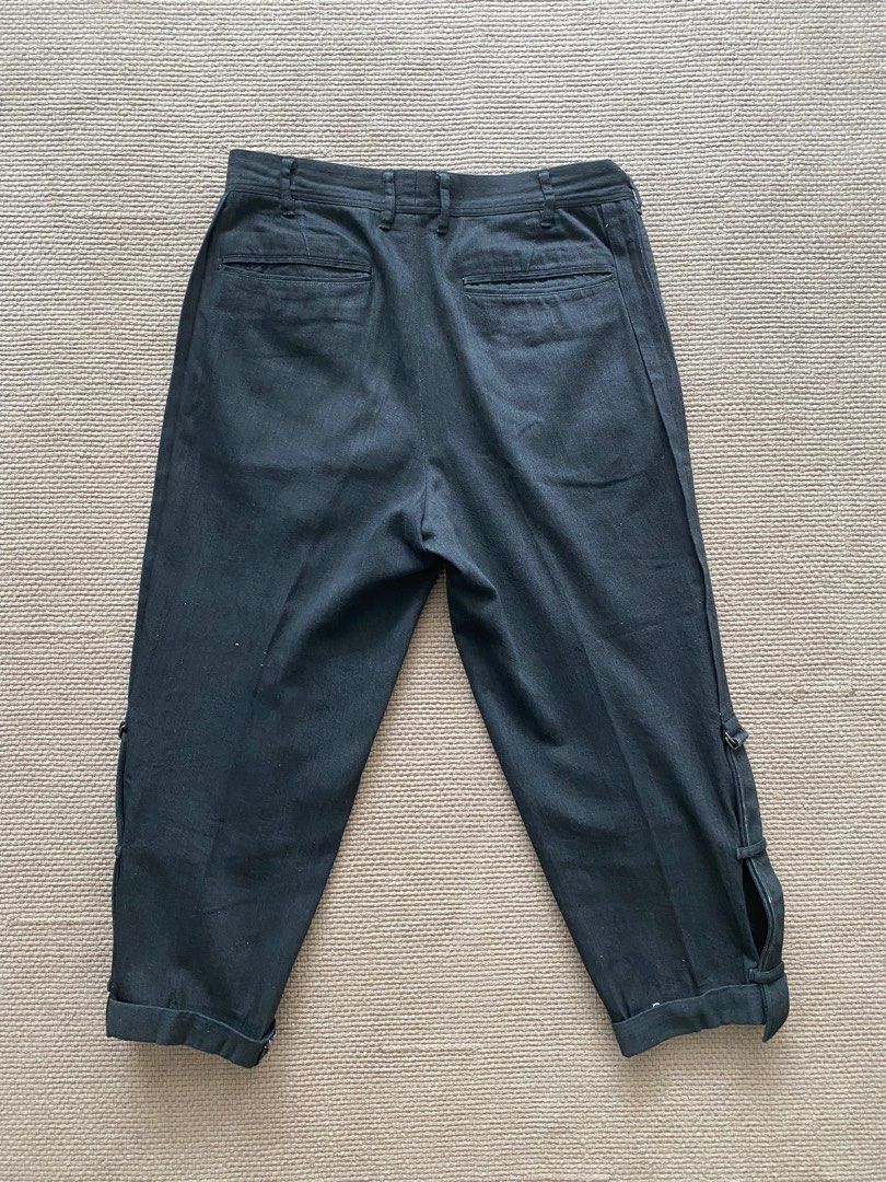 Yohji Yamamoto Pour Homme Bondage Strap Pants, Men