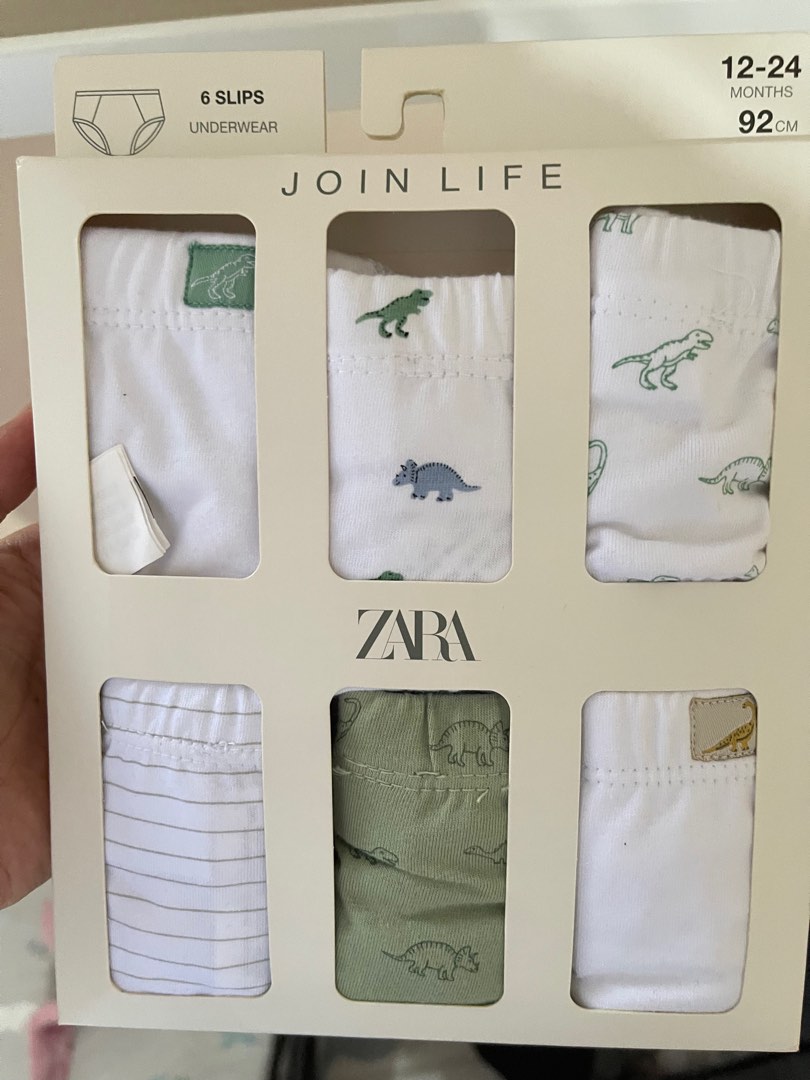 Zara Baby Boy Underwear, Babies & Kids, Babies & Kids Fashion on Carousell