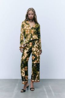 Zara Printed Blouse
