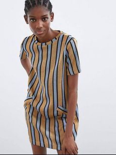 Zara Rustic Striped Dress