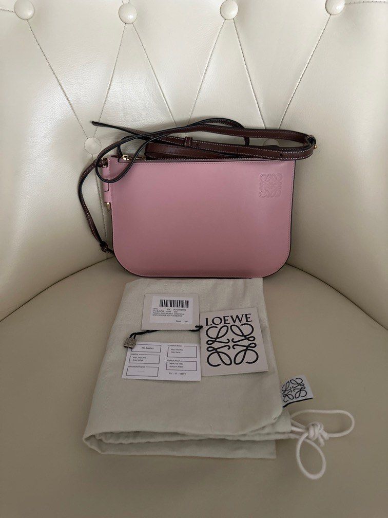 100 Authentic loewe gate double zip bag for let go