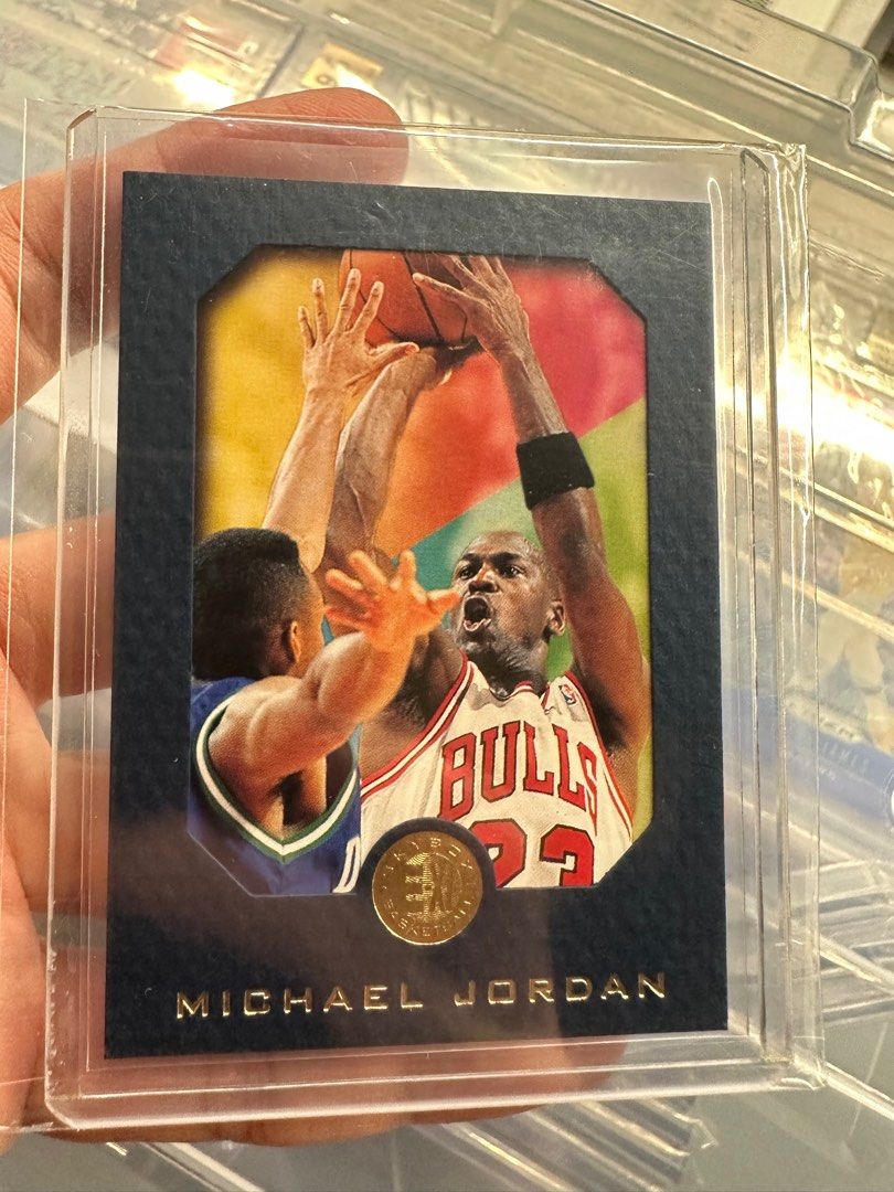1996 nba basketball skybox Michael Jordan E-XL blue insert 