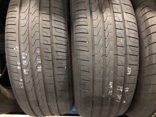2pcs 225/55/17 Pirelli P7 Cinturato runflat used tyres (85%)