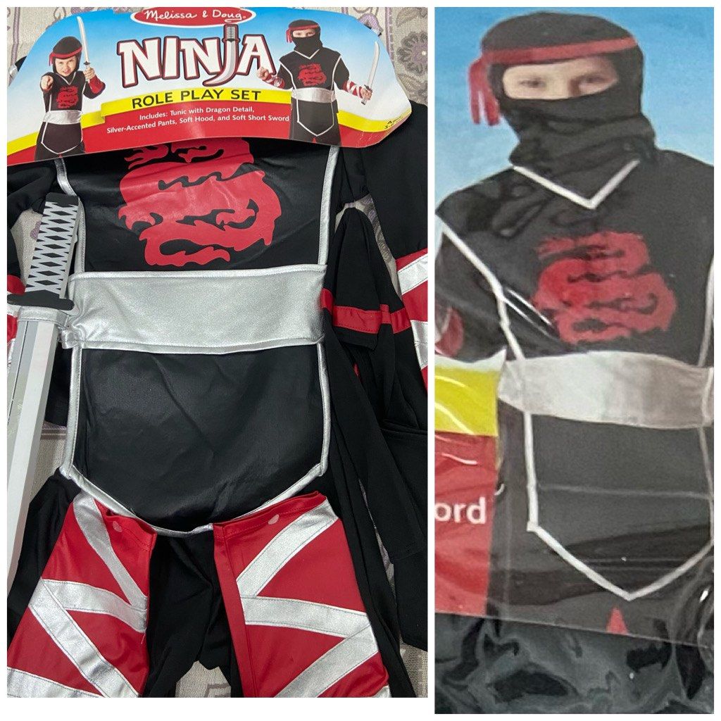 Melissa and doug deals ninja costume