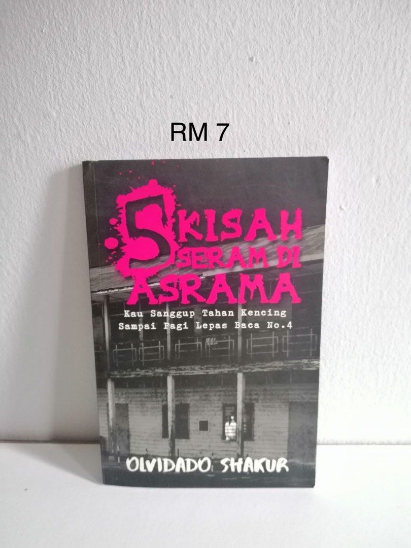 5 Kisah Seram Di Asrama Hobbies And Toys Books And Magazines Storybooks