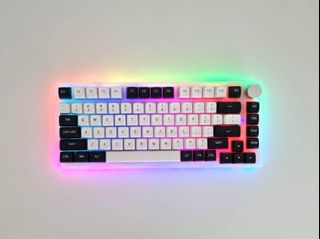 75% Custom Mechanical Keyboard (Darling0107)- Fully Modded, Computers ...