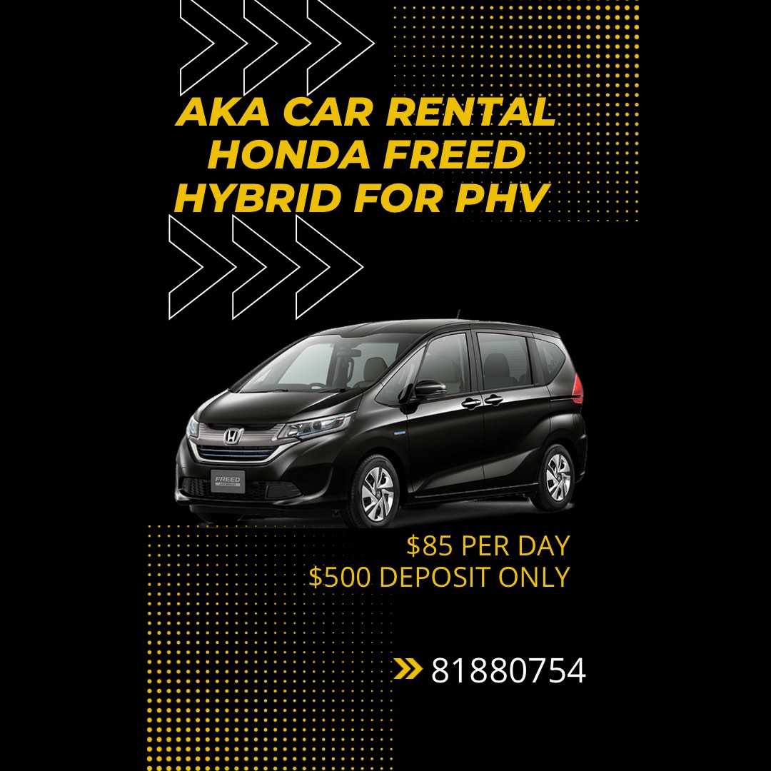 PHV / HONDA FREED HYBRID, Cars, Car Rental on Carousell