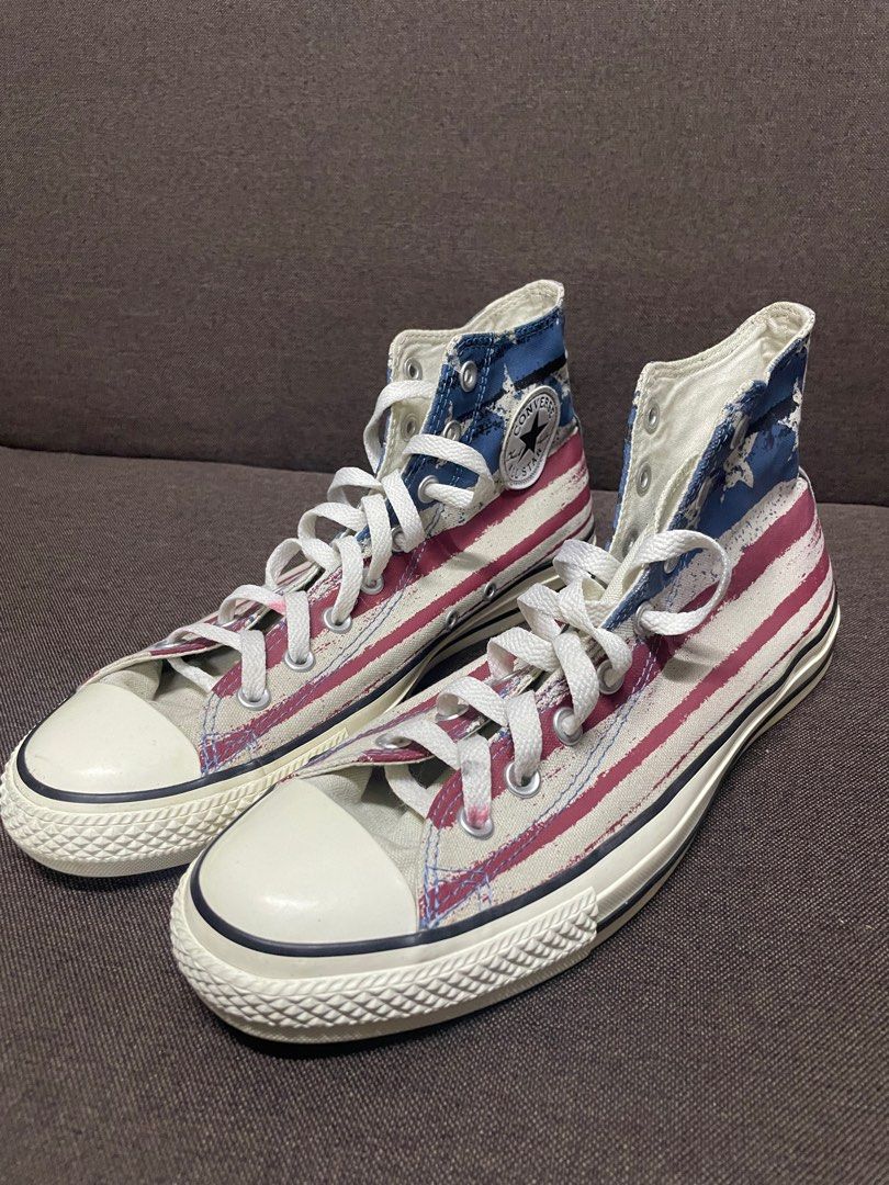 9.5uk Converse Chuck Taylor All Star America Flag Men s Fashion