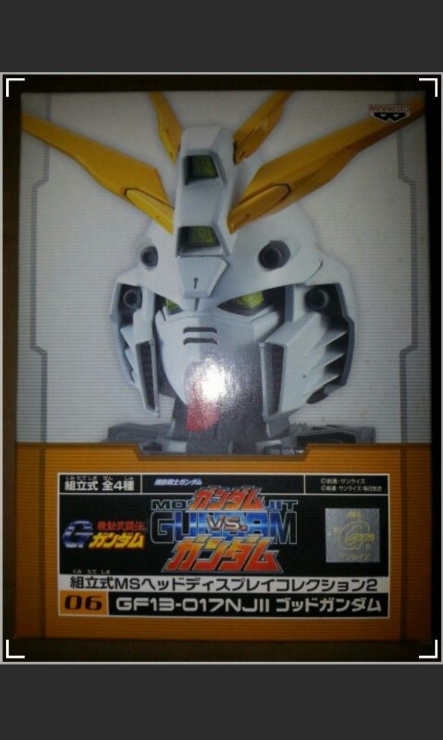 高達神高達頭像God Gundam vs Gundam 機動武鬥傳GF13-017NJII GVG 06