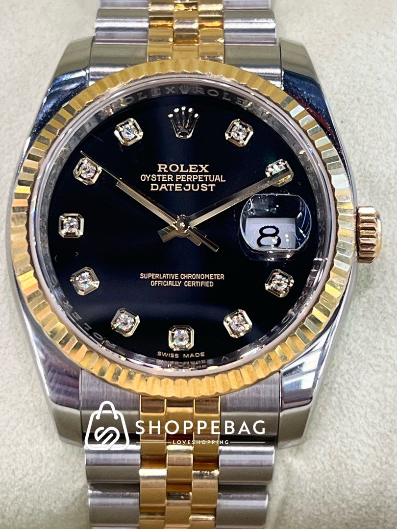 Rolex 116233 deals black