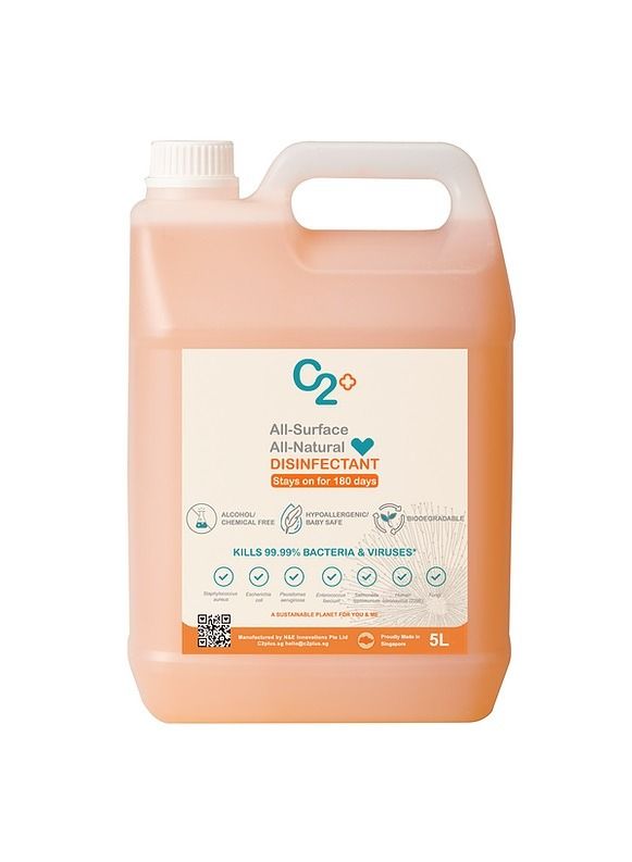 [ Made in Singapore ] C2+ All Surface Disinfectant Spray,100 Plant