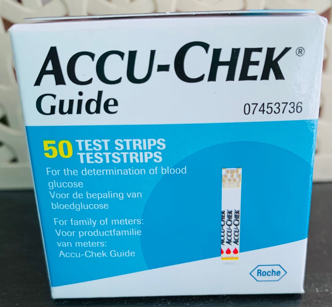 ACCUCHEK Guide 50 Test Strips Expiry 2024, Health & Nutrition, Medical