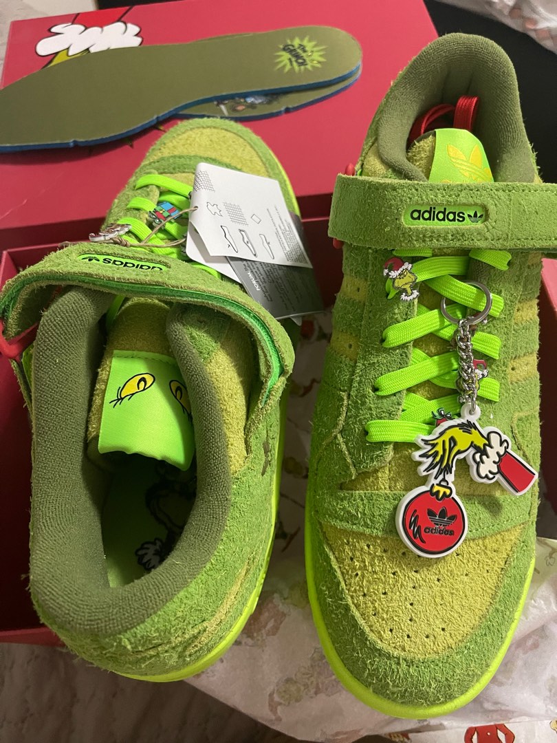 Adidas Forum Low Grinch on Carousell