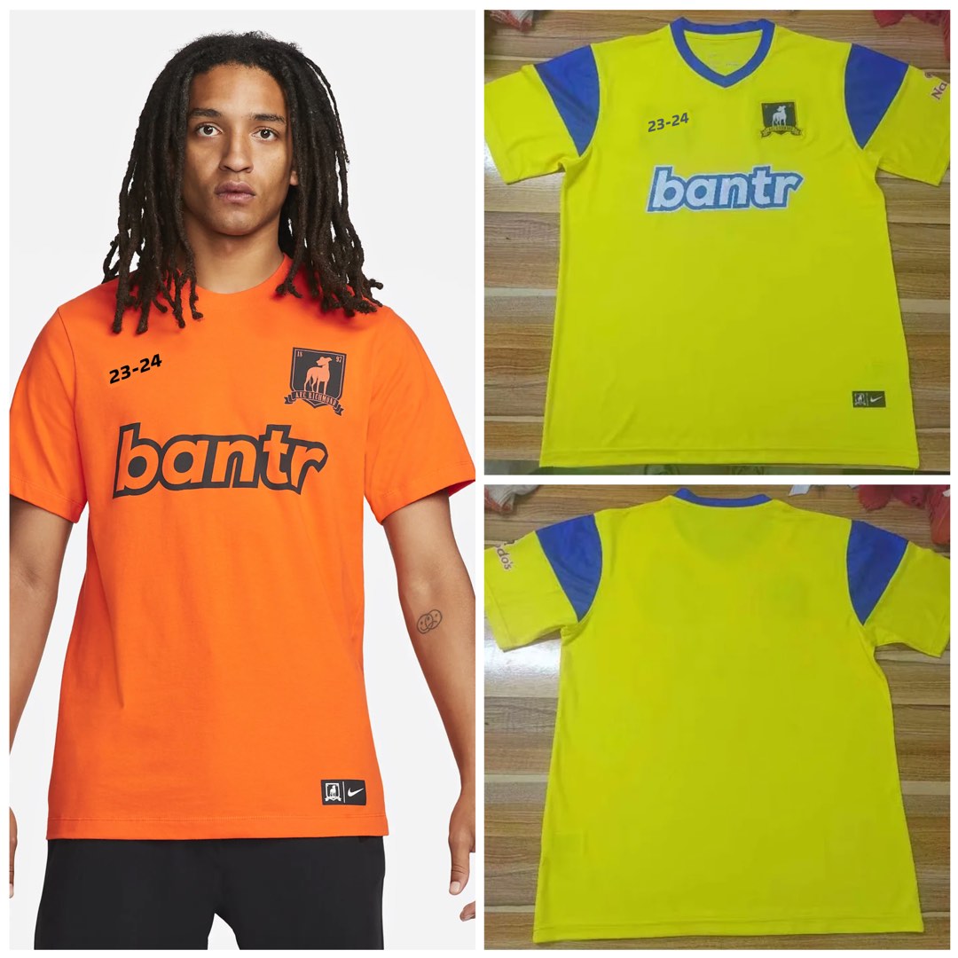 23-24 AFC Richmond Away Orange Soccer Jersey - Kitsociety