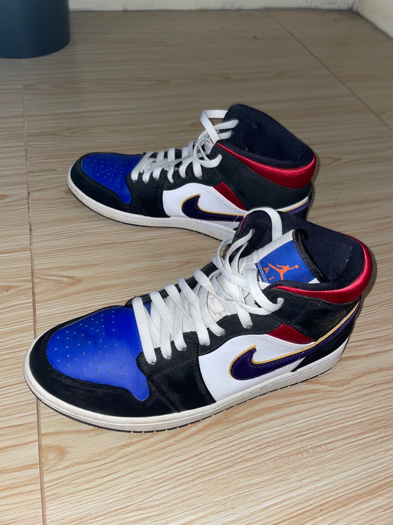 Jordan Brand Rivals Air Jordan 1 mid SE rivals, Men's Fashion, Footwear, Sneakers on Carousell