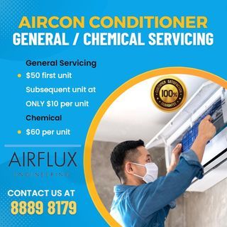 AIRCON GENERAL / CHEMICAL SERVICING