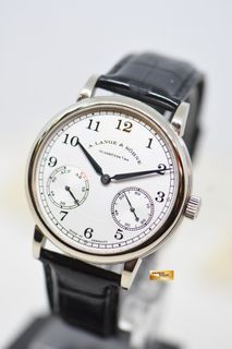 A.LANGE & SOHNE 1815 UP/DOWN 39mm WHITE GOLD IN STRAP MANUAL 234.026 (MINT)