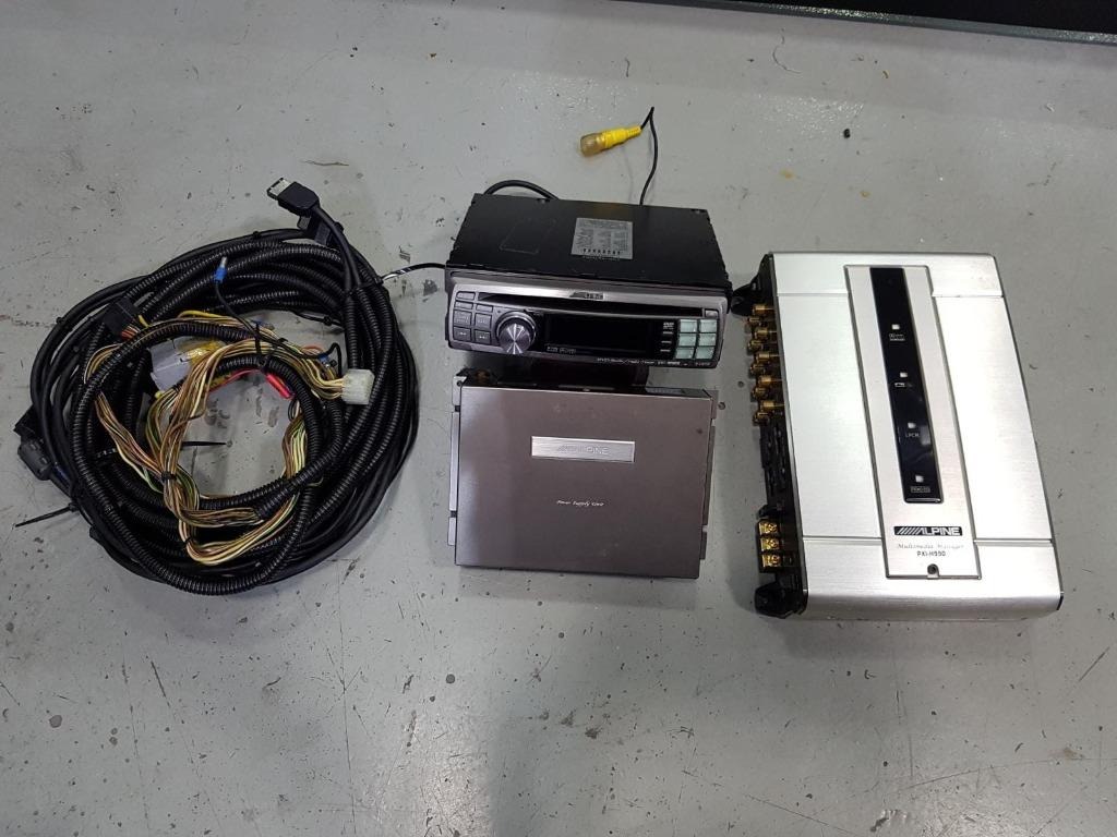 ALPINE F1 DVI 9990J PXI H990 TVI T990（Alpine F1 Status DVI