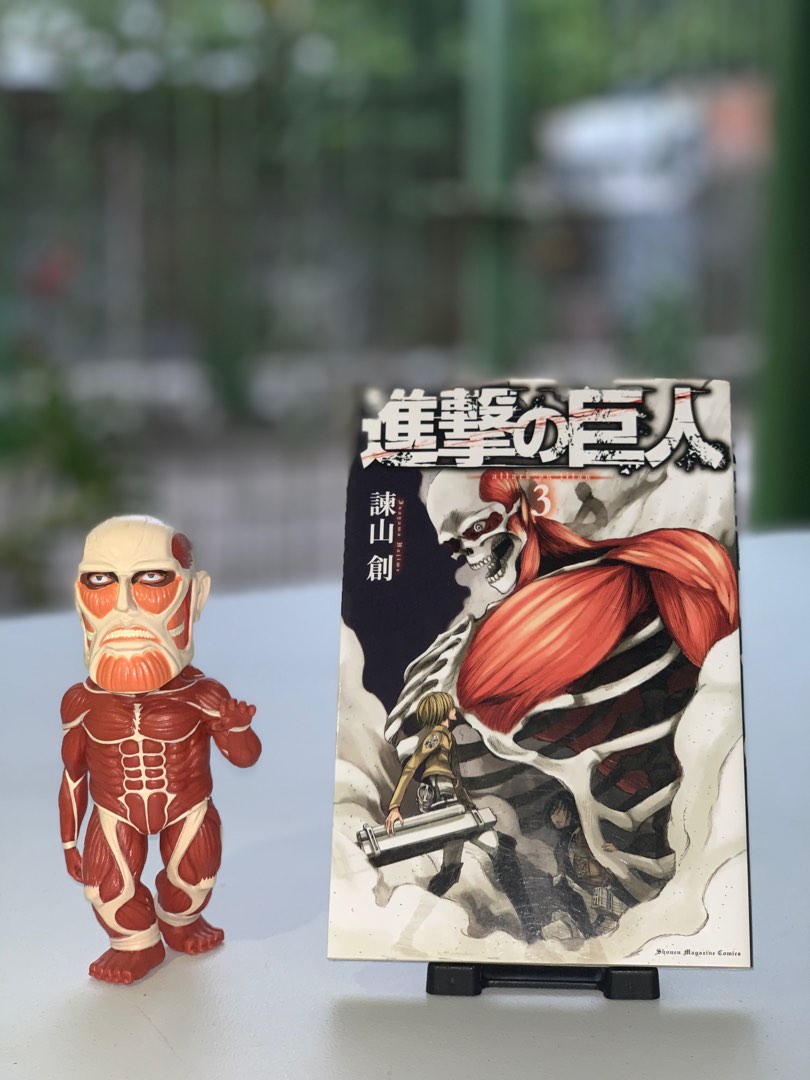 Attack on Titan Manga (volume 3) on Carousell