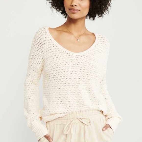 Free people 2024 cream sweater