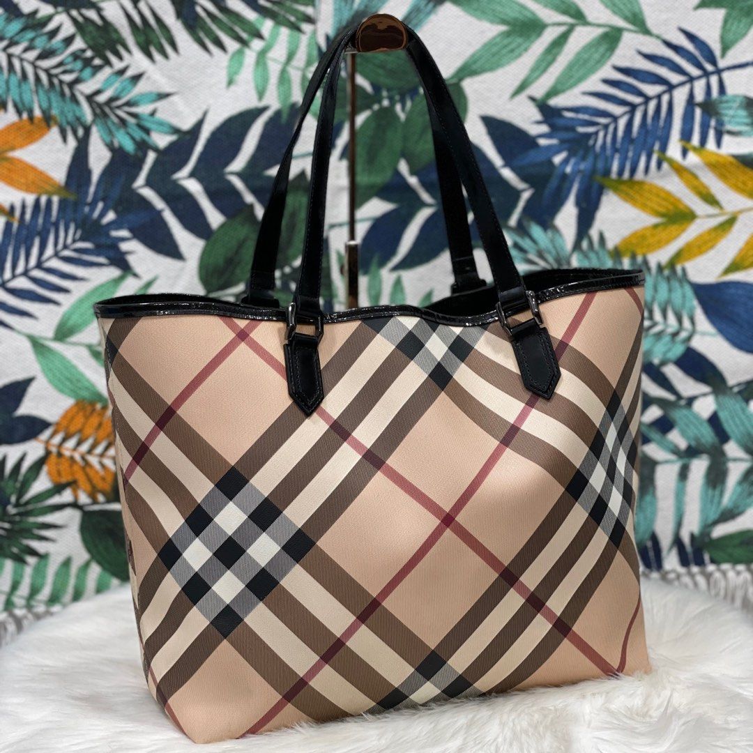 Authentic BURBERRY London Classic Check Alma Bag, Luxury, Bags & Wallets on  Carousell