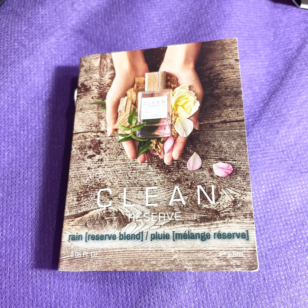 Clean Rain Reserve Blend by D'lish, 1.7 oz Hair Fragrance For Women