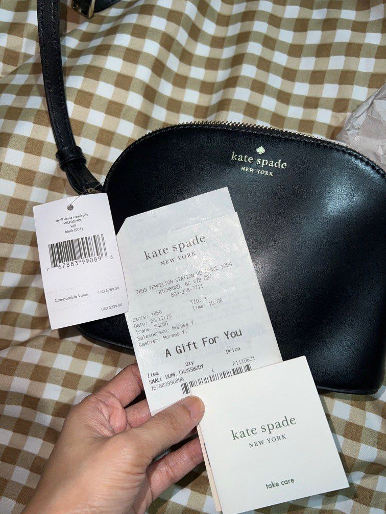 Kate+Spade+Kali+Small+Dome+Crossbody+Bag+Color+Black+Leather for sale  online