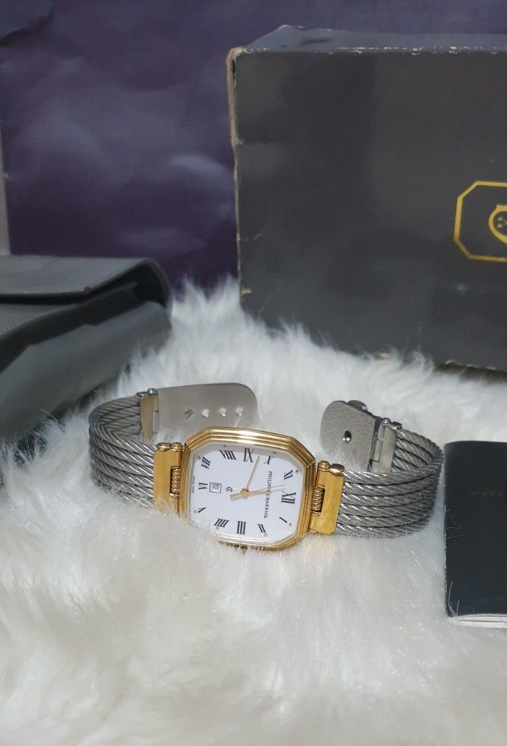 Authentic Philippe Charriol Watch (Category: Luxury Watches) located in Pasig City. Submitted by castlescollections (Listing ID 1230310745, Image 2). Description: Guaranteed Authentic Ready for pick-up/delivery🛵🏍 Feel free to dm me if interested COD via LBC is also accepted🚛 MOP: Gcash, Paymaya, BDO, BPI & CBC.
