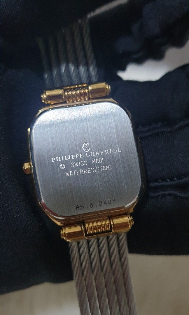 Authentic Philippe Charriol Watch (Category: Luxury Watches) located in Pasig City. Submitted by castlescollections (Listing ID 1230310745, Image 3). Description: Guaranteed Authentic Ready for pick-up/delivery🛵🏍 Feel free to dm me if interested COD via LBC is also accepted🚛 MOP: Gcash, Paymaya, BDO, BPI & CBC.